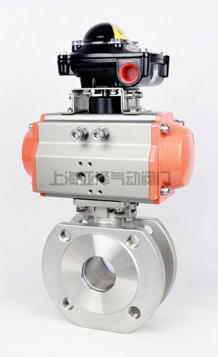 氣動薄型球閥Q672F，Q671F